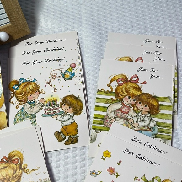 Vtg 1980s Olympicard All Occasion Lot of 13 Cards ONLY - Picture 4 of 6